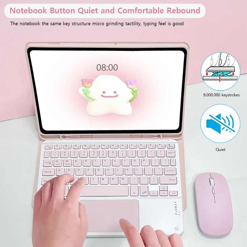 Samsung Tablet Keyboard Accessories - Etui Magic Keyboard z bezprzewodową myszką