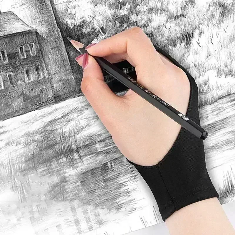 Graphic Tablet Accessories - Rękawice do rysowania z funkcją odrzucania
