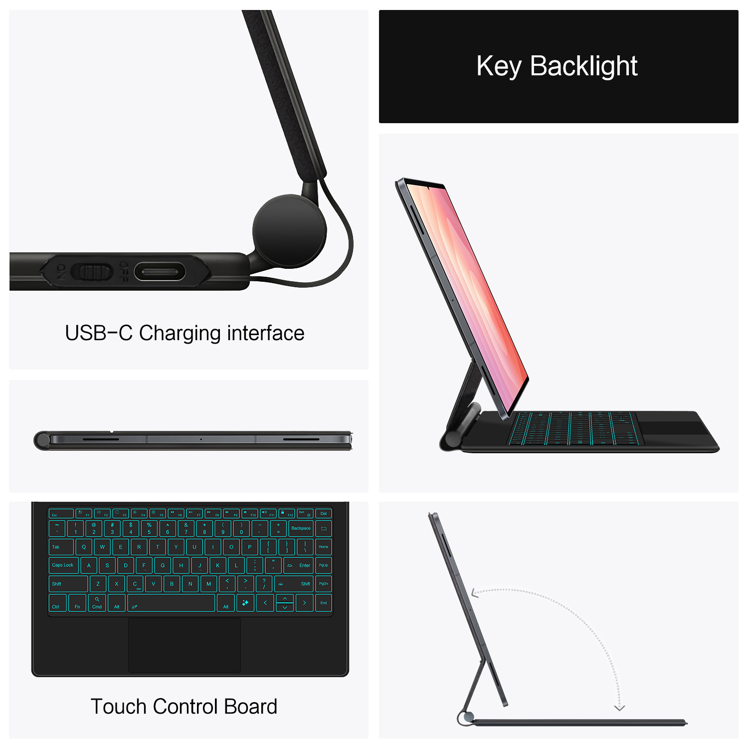 Magic Keyboard Case For Samsun – Samsung Tablet Keyboard Accessories recenzja i cena