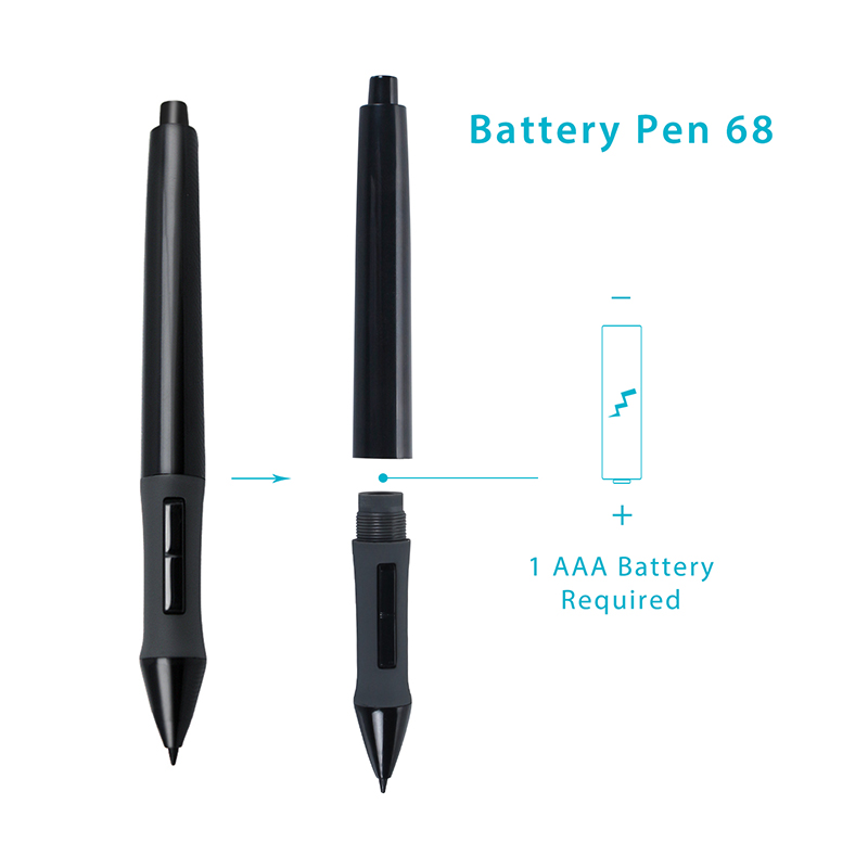 HUION PEN68 do tabletów grafic – Graphic Tablet Accessories recenzja i cena