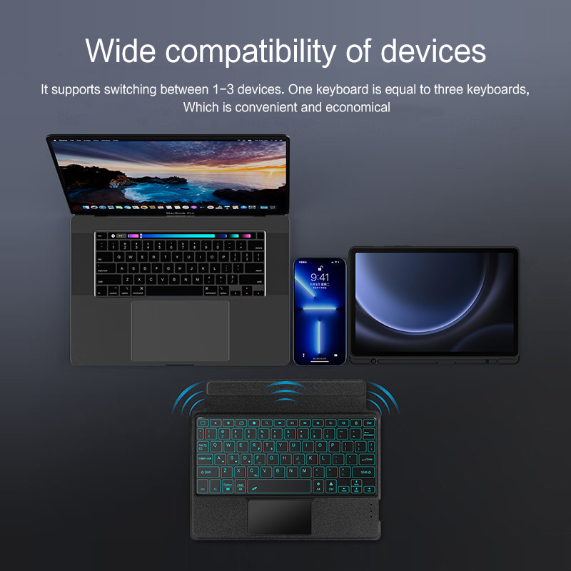 Magiczna klawiatura z etui do  – Samsung Tablet Keyboard Accessories recenzja i cena